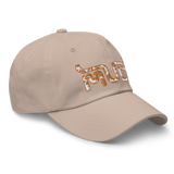 Brown MUD Cow Print Hat
