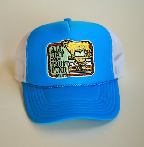 Blue NO TRUST FUND Hat