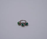 Kingman Turquoise Prong Ring (Size 7)