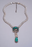 The Original MUD Turquoise Buckle Necklace