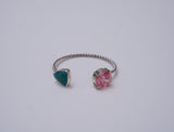 The MUD Turquoise and Gem Cuff