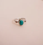 Kingman and Rose Cut Rust Diamond Ring (Size 8)