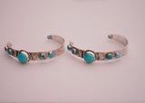 Kingman Turquoise Hoops