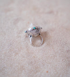 Seashell and Turquoise Ring (7)
