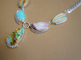 Opal and Turquoise Statement Necklace