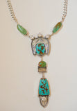 Royston Turquoise Buckle Necklace