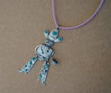 Turquoise Cowboy Statement Necklace