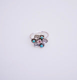Handmade Flower Ring (Size 9)