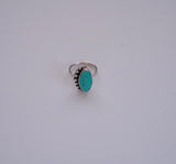 Kingman Turquoise Ring (7.5)