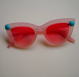 Turquoise Pink Sunglasses