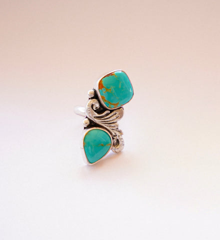 Kingman Turquoise Ring