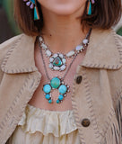 Opal and Royston Turquoise Necklace
