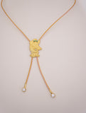 The Gold Cowgirl Bolo