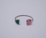 The MUD Turquoise and Gem Cuff