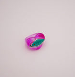 Turquoise Heart Ring (Size 8)
