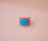 Turquoise and Pink Resin Ring (8)