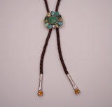 Gem and Turquoise Bolo