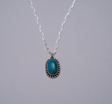Royston Turquoise Pendent (18”)