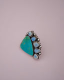 Turquoise Cluster Ring (8)