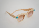 Turquoise Nude Sunglasses