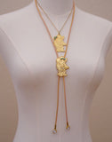 The Gold Cowgirl Bolo