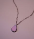 Pink Conch Necklace (18”)