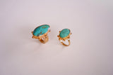 Turquoise and Gold Vermeil Ring (8)