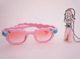 Turquoise Pink Sunglasses