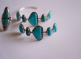 Kingman Turquoise Hoops