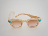 Turquoise Nude Sunglasses