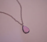 Pink Conch Necklace (18”)