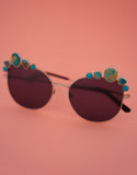 Turquoise Polarized Sunglasses
