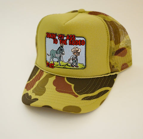 Camo TO THE RODEO Hat