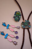 Gem and Turquoise Bolo