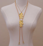 The Gold Cowgirl Bolo