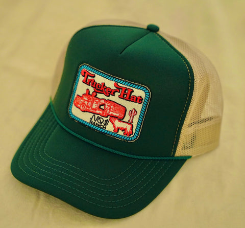 Green NO $ Ranch Trucker Hat