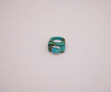 Turquoise Resin Ring (Size 7.5)