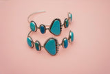 Kingman Turquoise Hoops