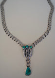 The Original MUD Turquoise Buckle Necklace