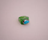 Turquoise Resin Ring (8.5)