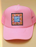 Pink MUD Quilt Hat