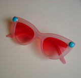 Turquoise Pink Sunglasses