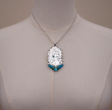 Hand-Carved Queen of Country Pendent (18”)