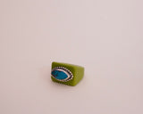 Turquoise Resin Ring (7.5)