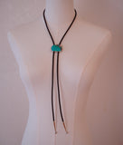 Turquoise and Wild Horse Bolo