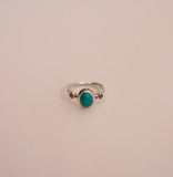 Kingman and Rose Cut Rust Diamond Ring (Size 8)