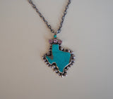 The Turquoise TEXAS Pendent