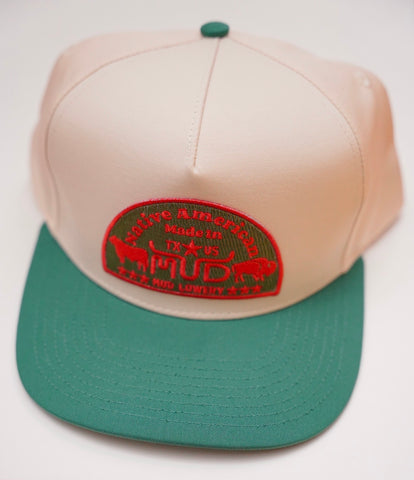 Green NATIVE AMERICAN Hat