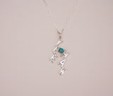 Turquoise Yee Haw Necklace (18”)