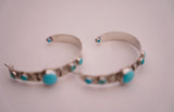 Kingman Turquoise Hoops
